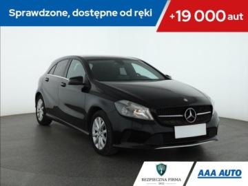 Mercedes Klasa A W176 Hatchback 5d Facelifting 160 102KM 2016 Mercedes A A 160, Salon Polska, Skóra, Klima