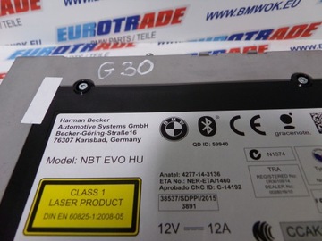 BMW G11 G12 G30 G31 G32 F90 M5 NAVI НАВИГАЦИЯ 8708258 8736163 5A28FA2
