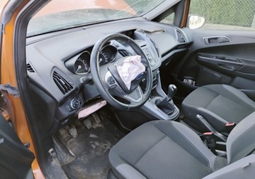 Ford B-MAX 1.0 EcoBoost 100KM 2016 Ford B-MAX 2016r, 1.0 Benzyna. Uszkodzony przod i lekko tyl . Benzyna, zdjęcie 6