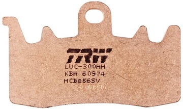 TRW MCB856SV Комплект тормозных колодок, дисковые тормоза