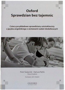 OXFORD Sprawdzian bez tajemnic - Piotr Święcicki ANGIELSKI kl. 6 [1583A]