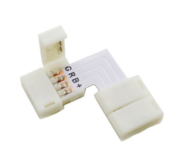Złączka kątowa taśma LED RGB 10mm narożna łącznik