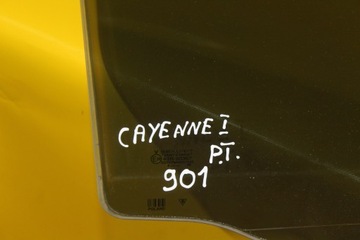 OKNO DVEŘE PRAVÝ ZADNÍ DVOJITÉ LEPIDLO TÓNOVANÁ PORSCHE CAYENNE I