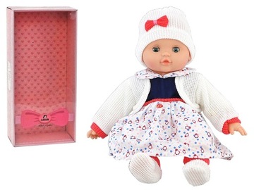 lalka BABY bobas BORN mówi ŚPIEWA prezent box nr14