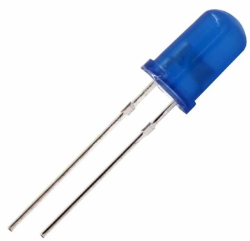 DIODA LED DIODY DIP 5mm NIEBIESKA BLUE- 20szt