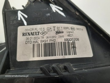 ФАРА ФАРА ПЕРЕДНЯЯ ПРАВАЯ RENAULT LAGUNA III LIFT 260100247R