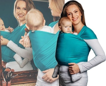 LENNYLAMB CHUSTA ELASTYCZNA DO NOSZENIA DZIECKA