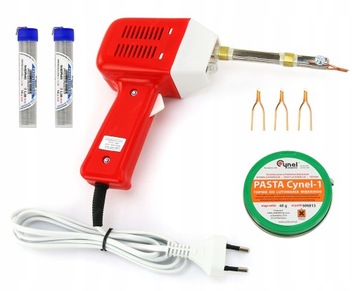 МОЩНЫЙ ПАЯЛЬНИК-ТРАНСФОРМАТОР ZDZ 100ВТ НАБОР