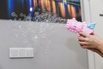 ПИСТОЛЕТ ДЛЯ МЫЛЬНЫХ ПУЗЫРЕЙ АВТОМАТИЧЕСКИЙ ДЛЯ МЫЛЬНЫХ ПУЗЫРЕЙ