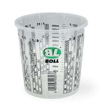 BOLL kubek lakierniczy z podziałką 650ml 50szt