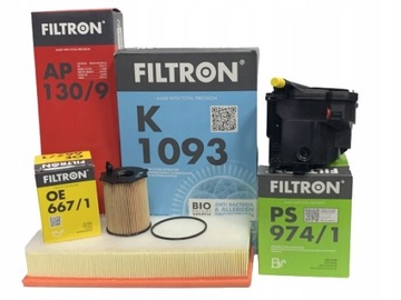 ZESTAW FILTRÓW CITROEN C4 C2 C3 PICASSO 1.6HDI