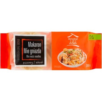 Makaron pszenny Mie gniazda 200 g House of Asia