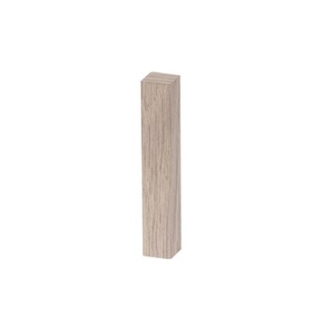 Zakończenia do listwy MDF 80mm Dąb Jasmin 2 szt.