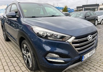 Hyundai Tucson III SUV 1.7 CRDi 141KM 2017 Hyundai Tucson 1.7D 141KM Autom.Led Navi Kam Skora4xGrzane Org.Lakier Fakt, zdjęcie 1