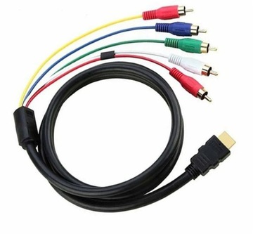 Новый переходной кабель HDMI-5RCA/RGB FULLHD + AUDIO