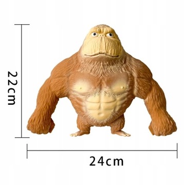 АНТИСТРЕСС GORILLA MONKEY SENSORY БОЛЬШОЙ ПОП SQUISHY