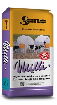 Milli mleko dla ciel at Sano, 1 OKRES ODCHOWU 25KG