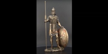 Статуэтка Скульптура Статуэтка РИМСКИЙ РЫЦАРЬ Легионер VERONESE (WU76038A4)
