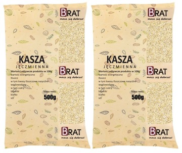 KASZA JĘCZMIENNA ŚREDNIA 1kg Naturalna wysoka jakość