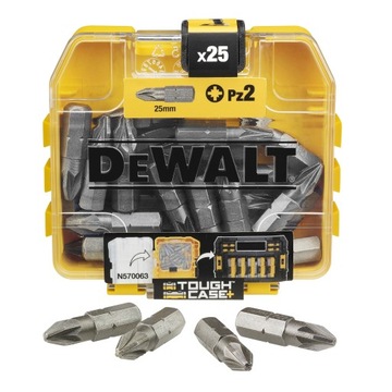 DEWALT ZESTAW BITÓW DT71521 PZ2 MM 25 SZT.