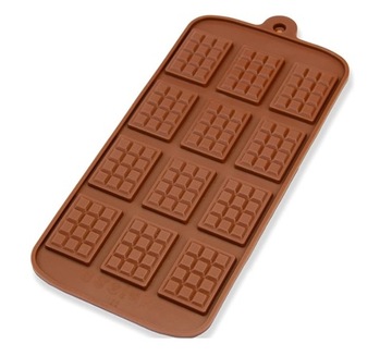 FORMA SILIKONOWA DO MINI CZEKOLADY TABLICZKA CZEKOLADEK PRALIN LODU