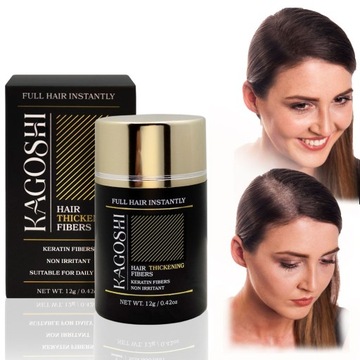 Kagoshi Fibers 12g - Kosmetyk Profesjonalny Mikrowłókna Zagęszczające