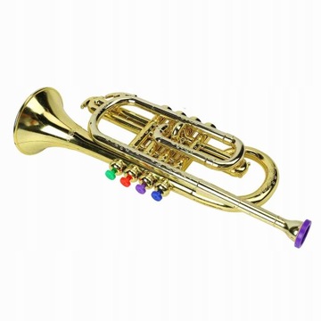 Золотая игрушка-труба для детей, 4 цвета.