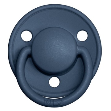 Успокаивающая соска Steel Blue Bibs De Lux для детей 0–36 мес.