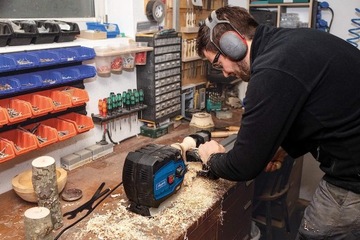 Токарный станок по дереву SCHEPPACH DM600 VARIO, домашний токарный станок по дереву