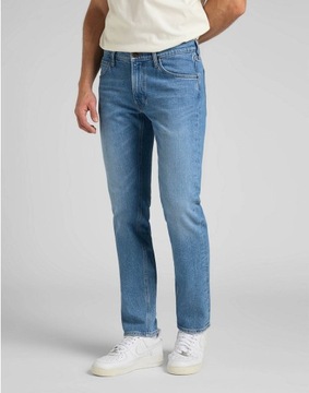 Męskie spodnie jeansowe proste Lee DAREN ZIP FLY W34 L32