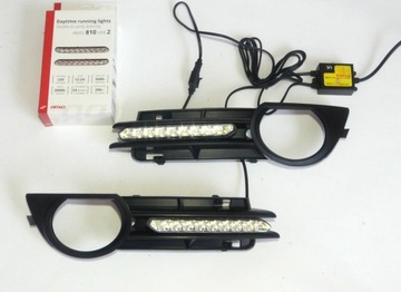 Lampy światła dzienne dziennej DRL LED Audi A3 8P 2004-2008