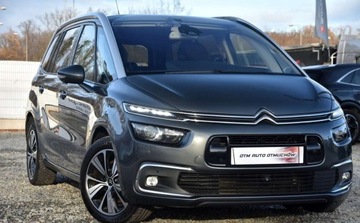 Citroen Grand C4 Picasso II Grand Picasso Facelifting 2.0 BlueHDi 150KM 2017 Citroen C4 Grand Picasso FULLED skora Blis alusy LINNE ASSIST Idealny Pano, zdjęcie 11
