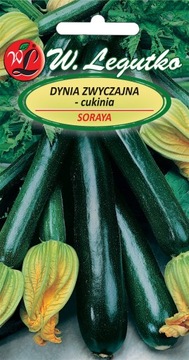 Dynia zwyczajna cukinia SORAYA nasiona 2g ZIELONA