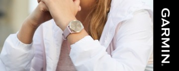 Умные часы GARMIN VIVOMOVE 3S / серебристо-гранитный