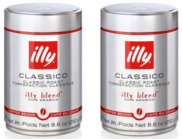 Kawa ziarnista illy Classico 100% Arabica 2 x 250g