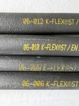 РЕЗИНОВАЯ КРЫШКА для ТРУБ K-Flex 10/6 длиной 2 м.