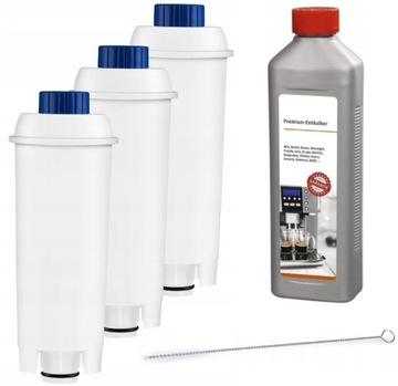 Zestaw do DELONGHI ekspresu 3x FILTR 1x ODKAMIENIACZ 1000 ml