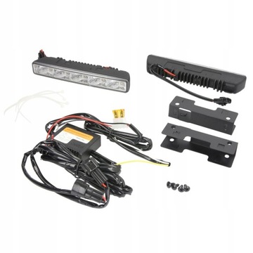 DRL Światła dzienne M-Tech LD901 5xLED ST-25 12/24