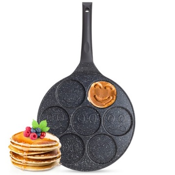 PATELNIA DO PANCAKES NALESNIKÓW PLACKÓW JAJEK 26 CM GAZ KAMILLE