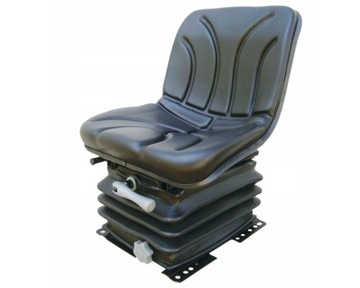 siedzenie czarne Terex, Volvo, Wacker, Yanmar, Zeppelin PREMIUM