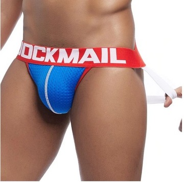 B187 JOCKSTRAP otwarte Slipy JOCKMAIL na lato - XL