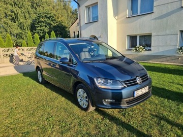 Volkswagen Sharan II Van Facelifting 2.0 TDI SCR 184KM 2016 Volkswagen Sharan 2.0 TDI 184KM Super stan, ALLSTAR, 7 osobowy, bdb wyposa, zdjęcie 1