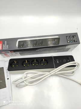 Удлинитель EMOS GoSmart 4 розетки 2м_ ОПИСАНИЕ