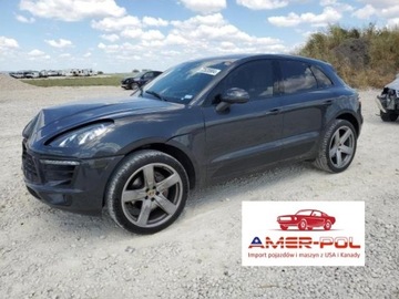 Porsche Macan SUV 3.0 V6 340KM 2018 Porsche Macan Porsche Macan S 4x4, od ubezpieczalni 3.0 Benzyna 340KM