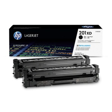 Hp 201X CF400XD Black MFP277 M252 2x2.800 ORYGINAŁ