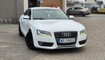 Audi A5 8T Coupe 2.0 TFSI 211KM 2010 Audi A5 Coupe 2.0 Turbo 211ps Quattro S-line rej. PL AF 19" Efektowna, zdjęcie 1