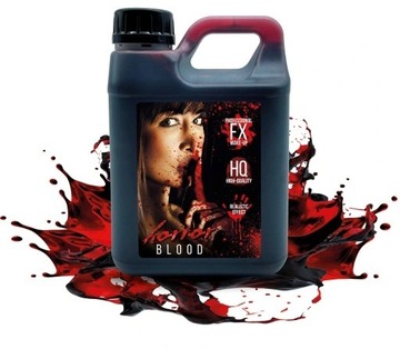 SZTUCZNA KREW FX BLOOD PROFESSIONAL HALLOWEEN 1L KREW DO CHARAKTERYZACJI