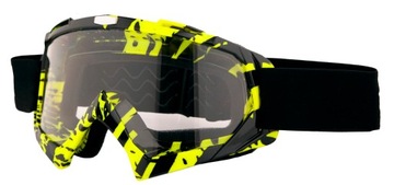GOGLE NA CROSS QUAD MOTOCYKLOWE ENDURO ATV BMX