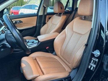 BMW Seria 3 G20-G21 Touring 2.0 320d 190KM 2021 BMW 3er G21 190 KM Automat SportLine Shadow Line / Virtual / BEZWYPADKOWY, zdjęcie 31