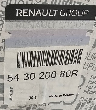 2X TLUMIČ PŘEDNÍ LEVÝ+PRAVÝ RENAULT TALISMAN 543020080R